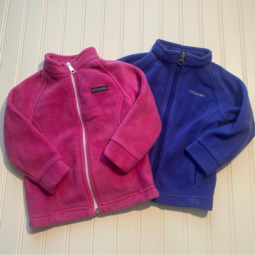 Columbia Baby Girl Fleece Zip Sweaters
